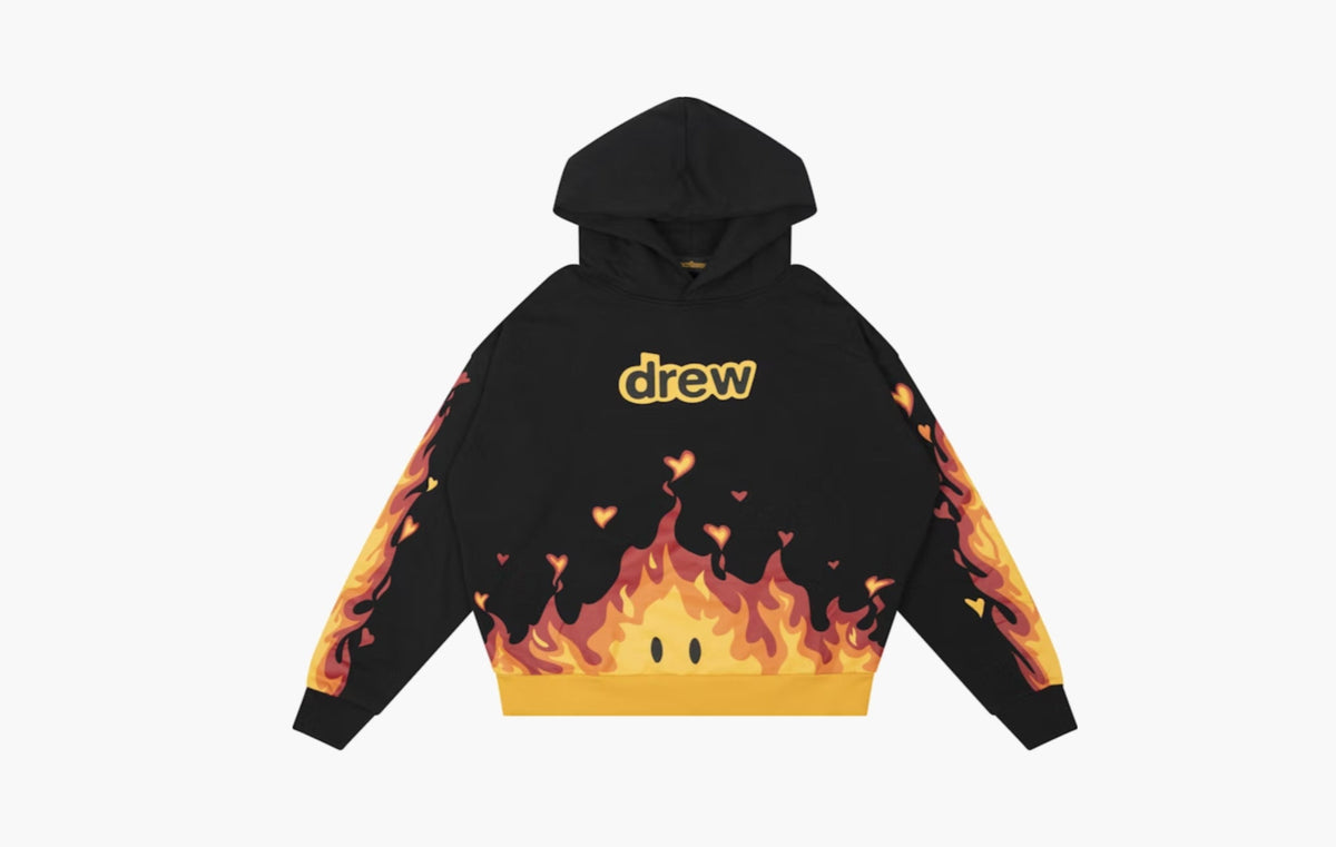Fire Hoodie "Black"
