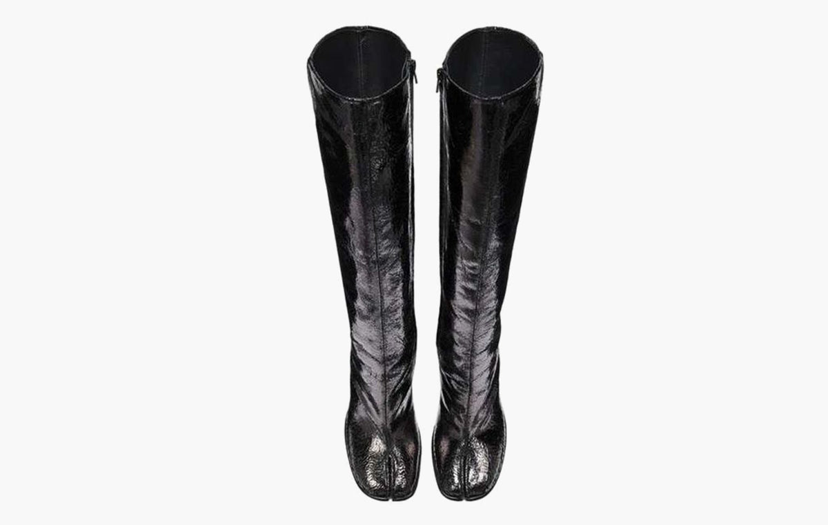 Maison Margiela Tabi Broken Mirror Boots Black | Sortage.