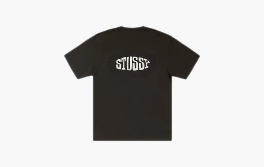 Tile Oval Tee Pigment Dyed "Faded Black"