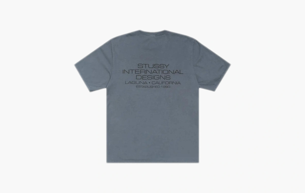 International Design Tee Pigment Dyed "Navy"