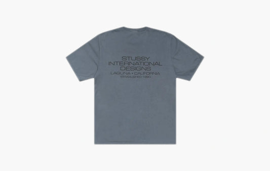 International Design Tee Pigment Dyed "Navy"
