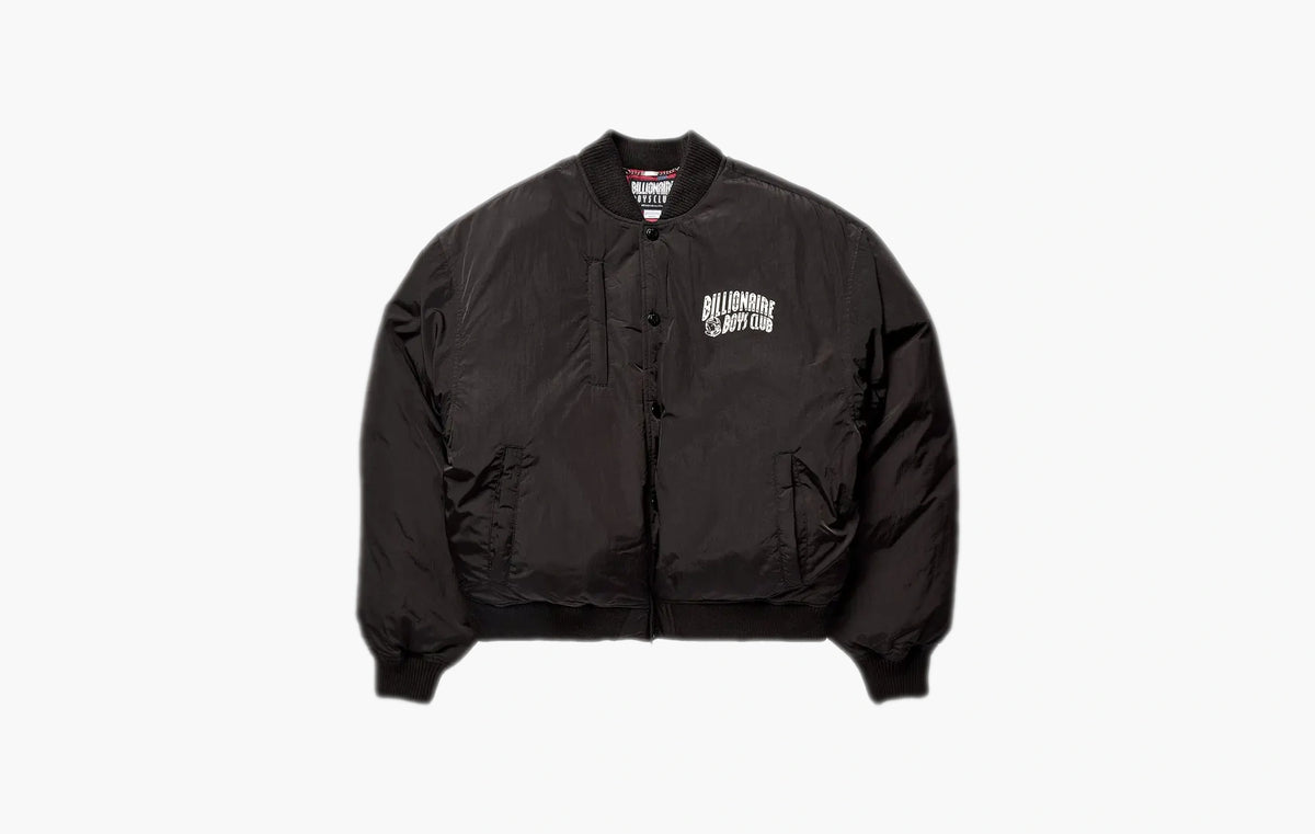 Puffer Baseball Jacket "Black"