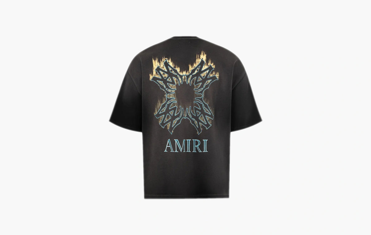 MA Quad Flames Tee "Black"