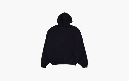 Paris Tourist Zip Up Hoodie "Black"