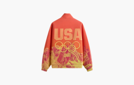 For Team USA Winter Mountain Quarter Zip "Citrine"