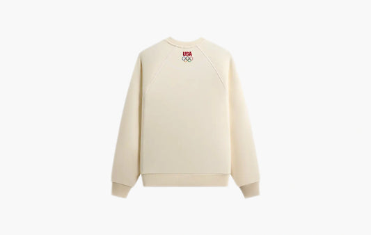For Team USA Raglan Nelson Crewneck "Sandrift"