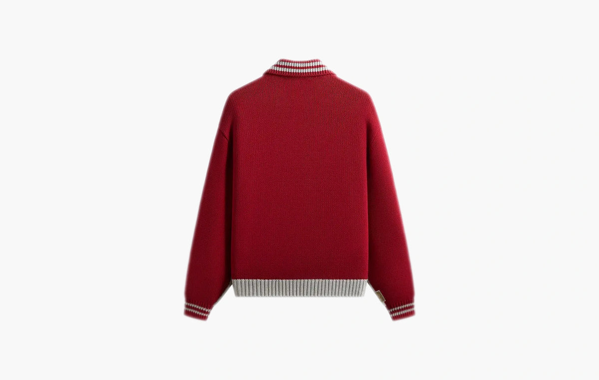 For Olympics Heritage Marks Nelson Rugby Sweater "Light Heather Grey"