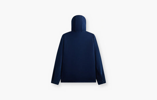 Indigo Loopback Terry Dorian Jacket "Dark Indigo"