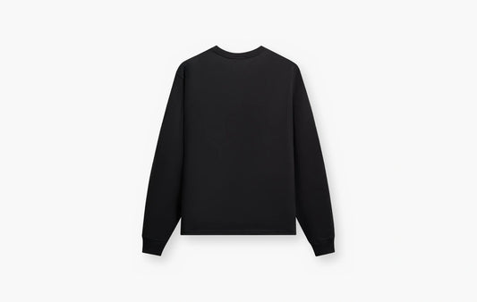 Cupid Rose Long Sleeve Tee "Black"