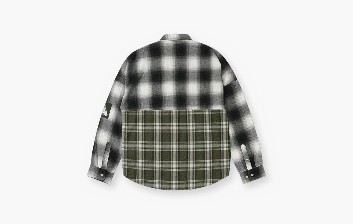Patchy Flannel Shirt "Green"