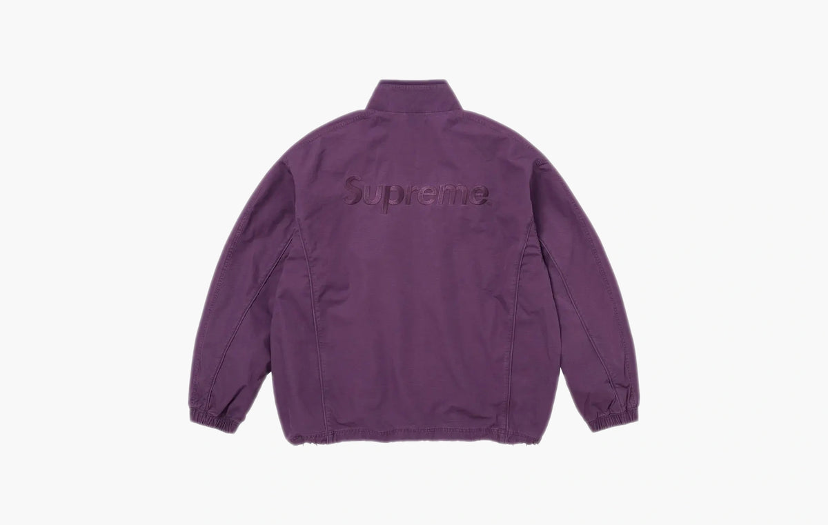 Cotton Ripstop Track Jacket "Plum"