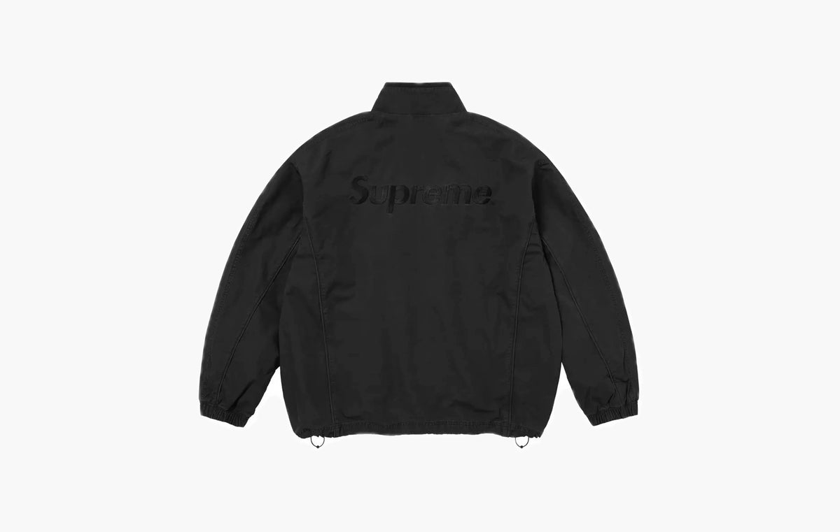 Cotton Ripstop Track Jacket "Black"