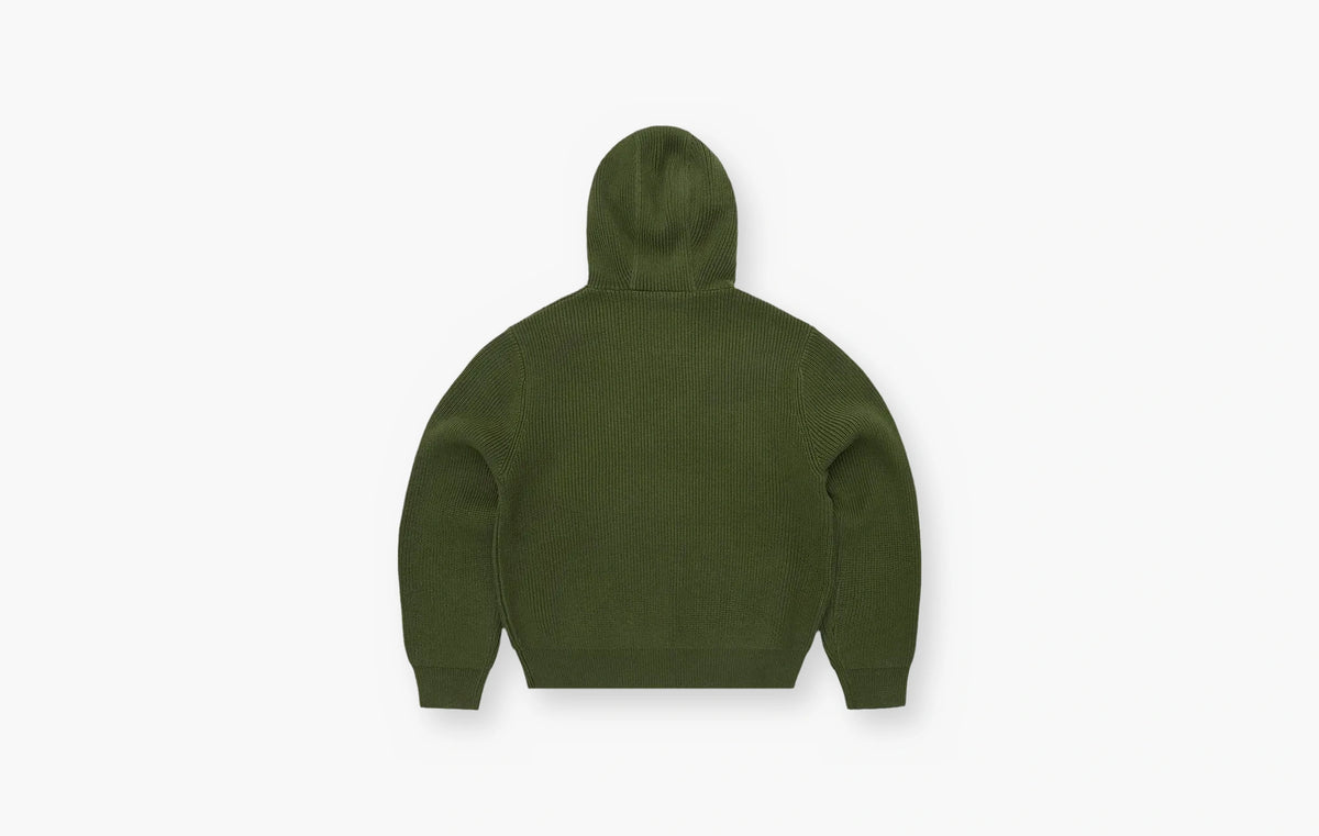 Huey Knit Hoodie "Olive"