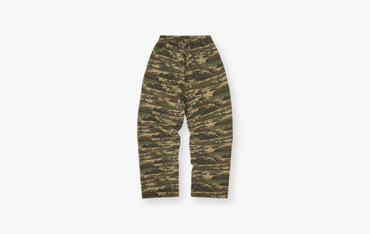 Island Puff Print Open Hem Sweatpant "Digi Camo"