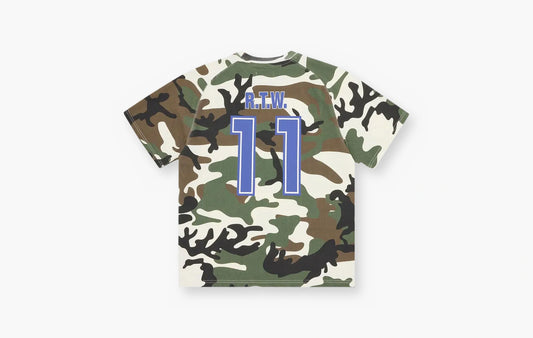 Giapponese Cotton Jersey "Woodland Camo"