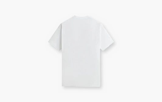 Bob Ross Happy Clouds Quote Tee "White"
