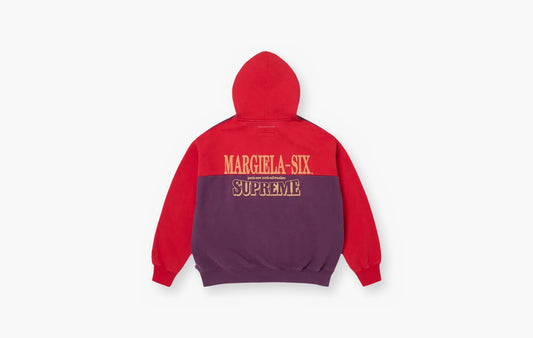 Eagle Zip Up Hooded Sweatshirt "Purple"