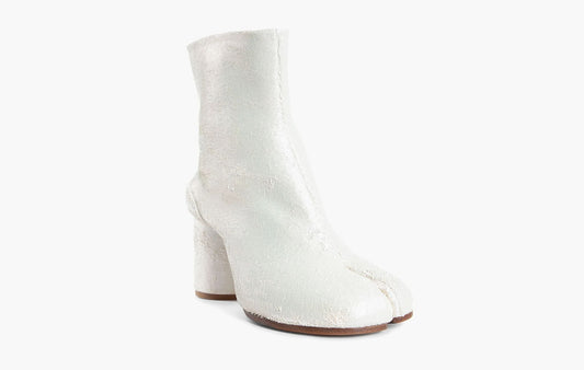 Maison Margiela Tabi Ankle Boots White | Sortage.