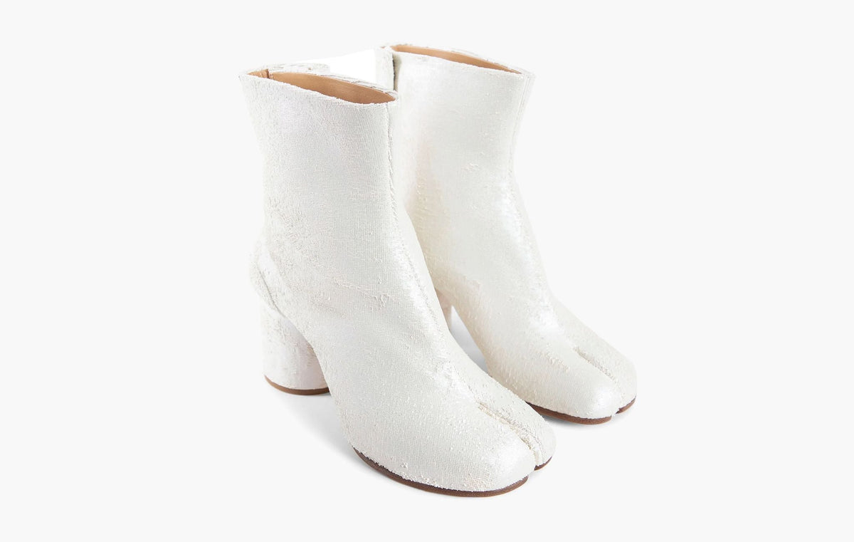 Maison Margiela Tabi Ankle Boots White | Sortage.