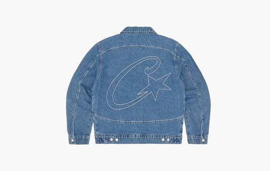 Corteiz C-Star Denim Trucker Jacket Blue | The Sortage