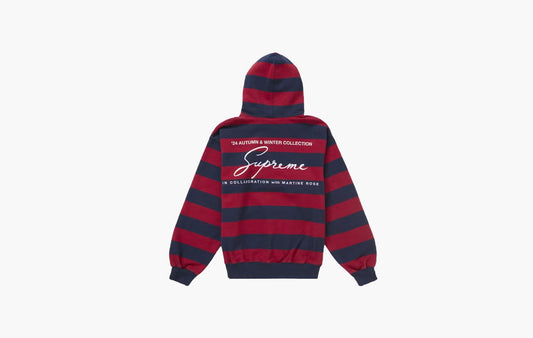 Supreme Martine Rose Hooded Sweatshirt Stripe | The Sortage