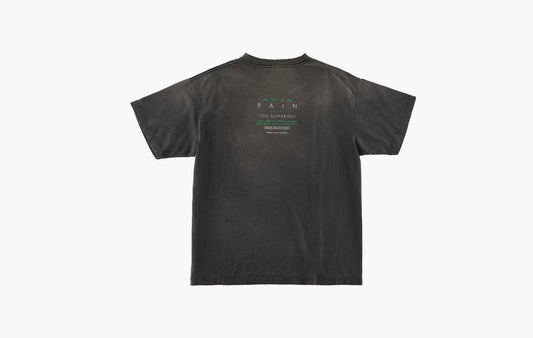 Saint Mxxxxxx Pain T-Shirt Vintage Black | The Sortage
