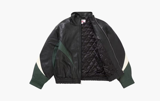Supreme Martine Rose Leather Jacket Black | The Sortage