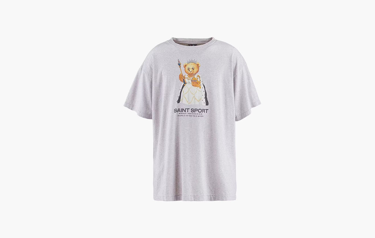 Saint Mxxxxxx True Queen Tee Grey | The Sortage