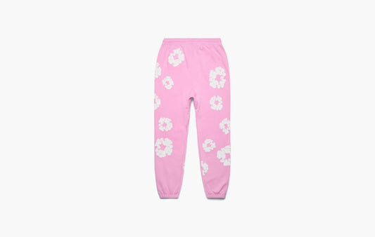 Denim Tears The Cotton Wreath Sweatpants Pink | The Sortage