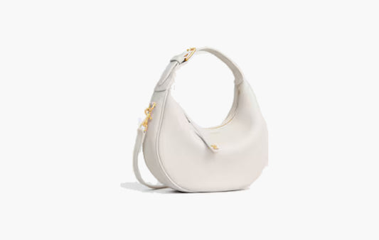 Teen Celine Lulu In Grained Calfskin "Rice"