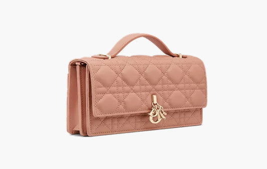 My Dior Mini Bag "Rose des Vents Cannage Lambskin"