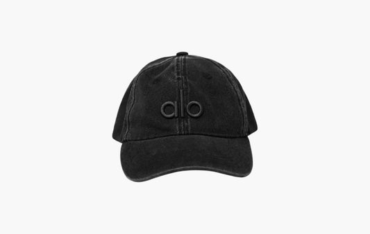 Washed Off-Duty Cap "Black"
