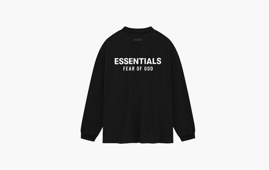 Fear Of God Essentials Jersey Long Sleeve T-Shirt Black | The Sortage