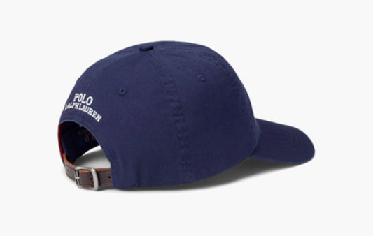 Polo Bear Embroidered Cap "Blue"