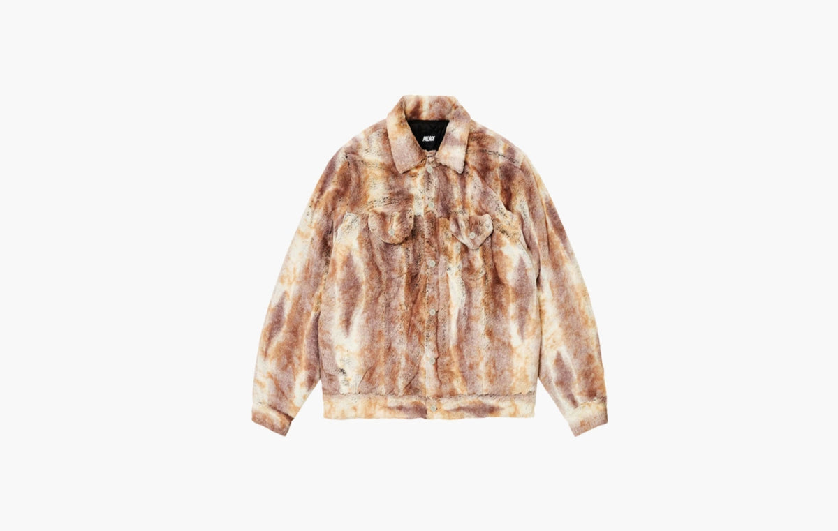 Furry Trucker Jacket "Brown"