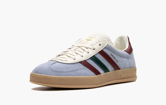 Adidas Gazelle Indoor Blue Dawn Collegiate Burgundy - IG4994 | The Sortage
