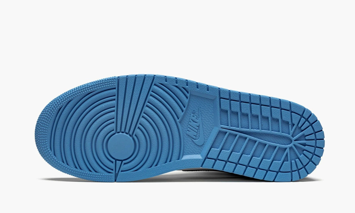 Air Jordan 1 Mid WMNS Black White University Blue - BQ6472 102