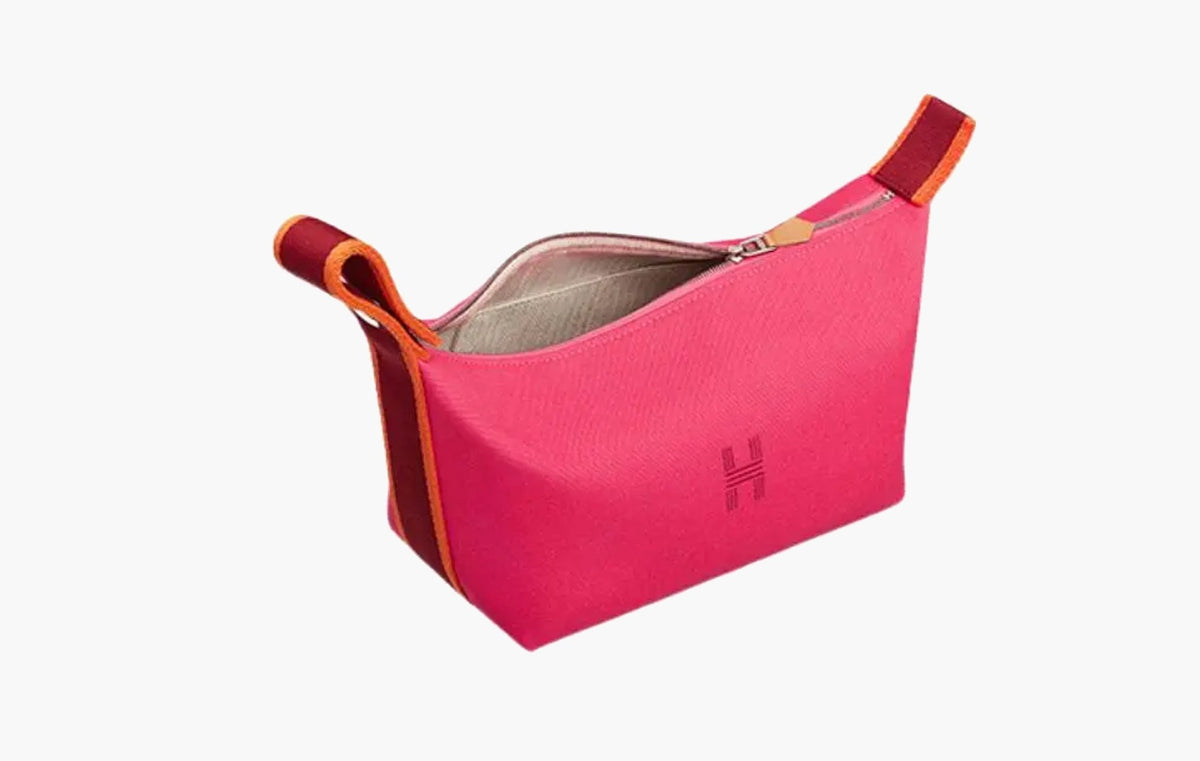 Hermes Small Bride-A-Brac Case Canvas & Hibiscus | The Sortage