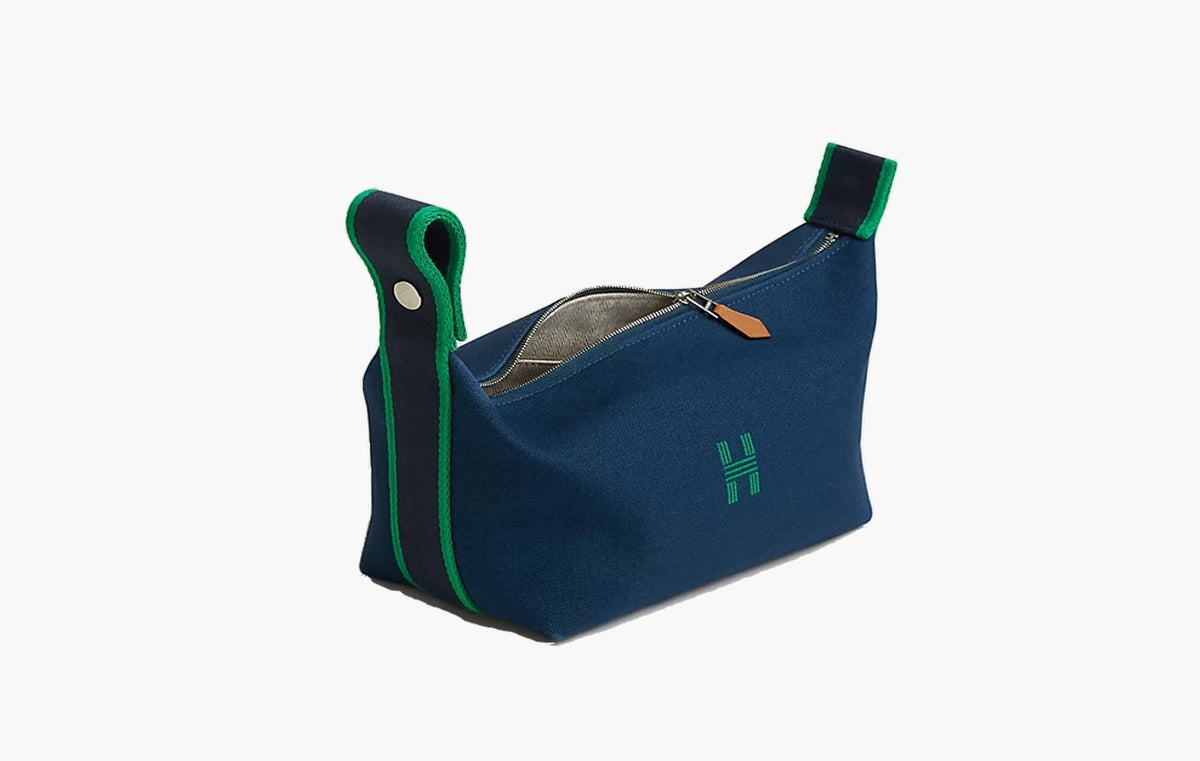 Hermes Small Bride-A-Brac Case Canvas & Marine | The Sortage