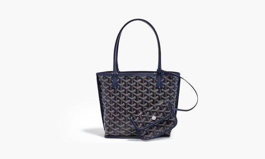 Goyard Anjou Tote Mini Navy Blue | The Sortage