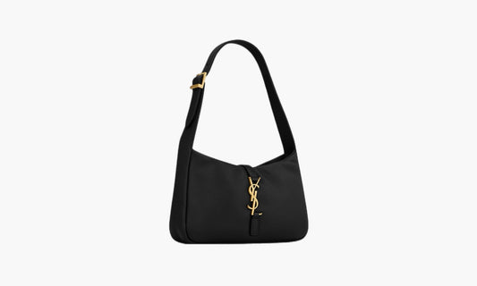 Saint Laurent Le 5 À 7 Padded Limbskin Leather Bag Noir