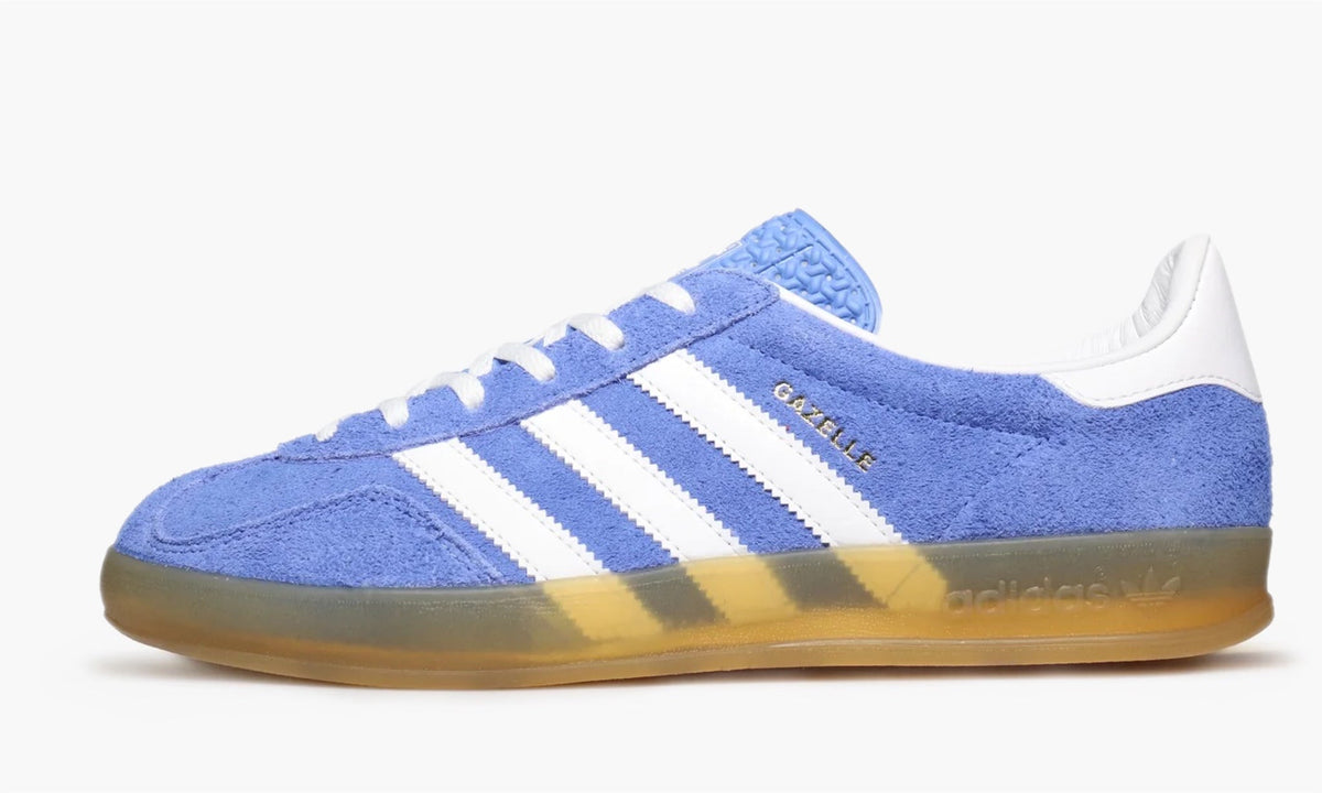 Adidas Gazelle Indoor WMNS Blue Fusion Gum - HQ8717 | The Sortage