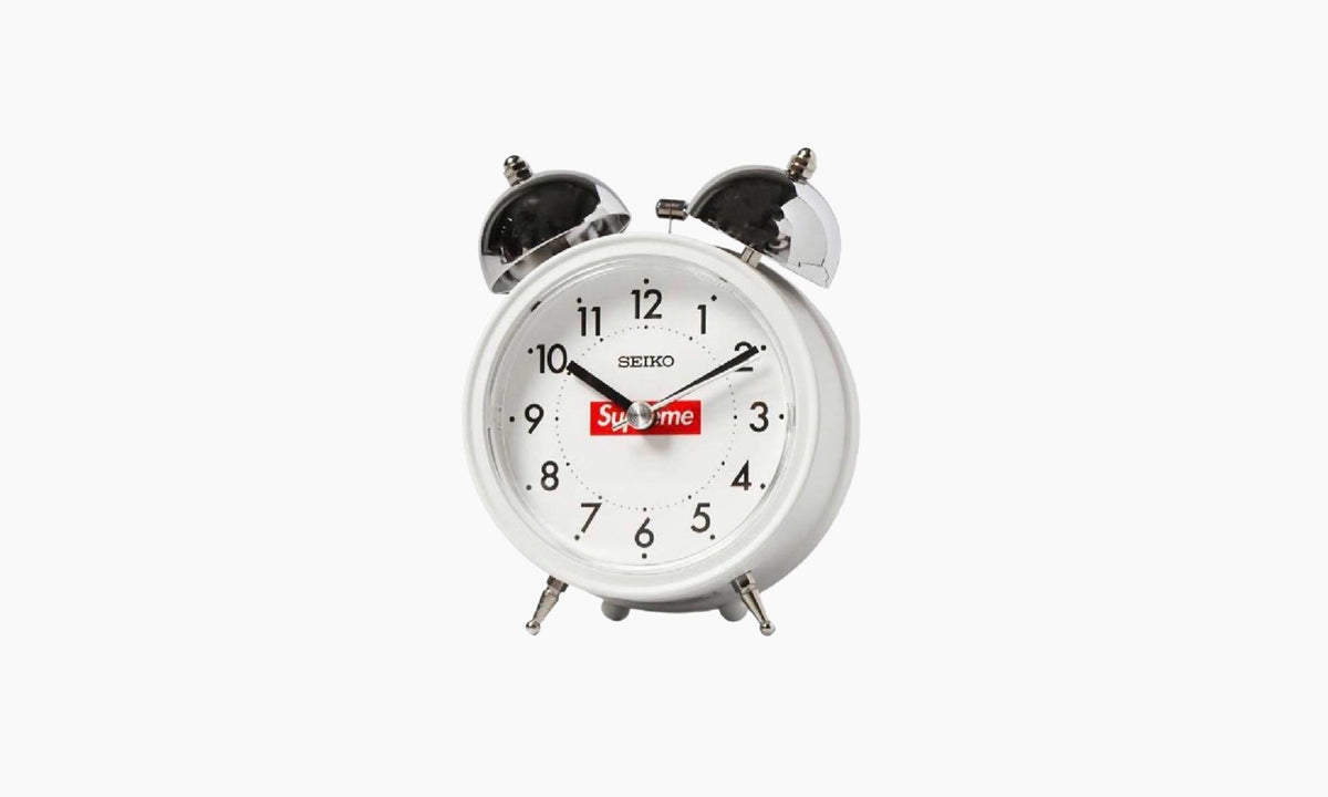 Supreme Seiko Alarm Clock White | The Sortage