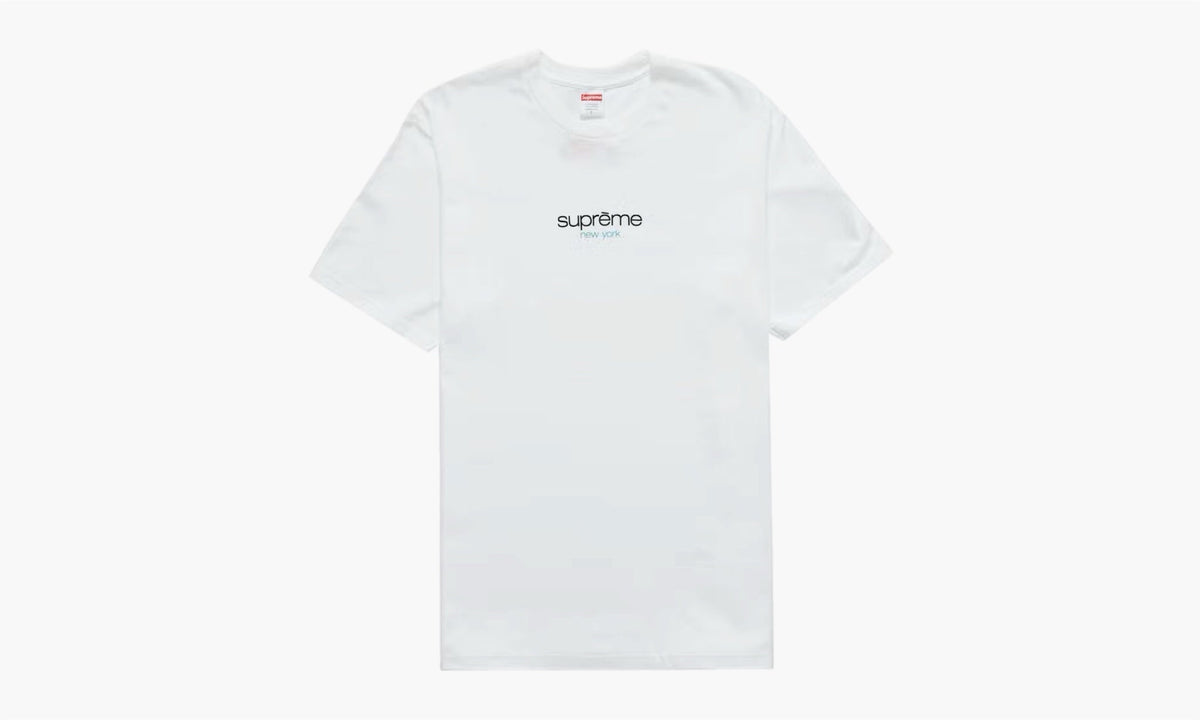 Supreme Classic Logo Tee Heather White - SS22 | The Sortage