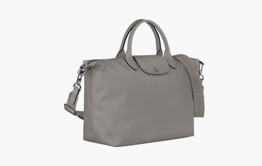 Longchamp Le Pliage Xtra L Leather Handbag Turtledove | Sortage