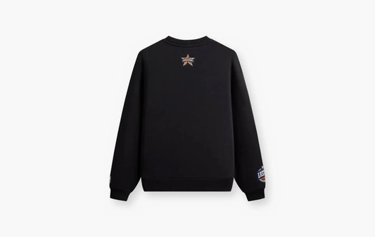 For NBA All-Star New York Knicks Nelson Crewneck "Black"