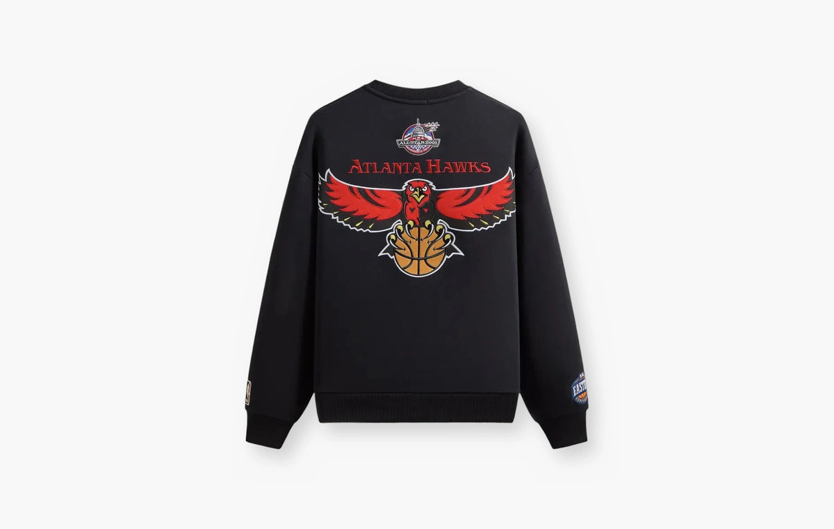 For NBA All-Star Atlanta Hawks Nelson Crewneck "Black"