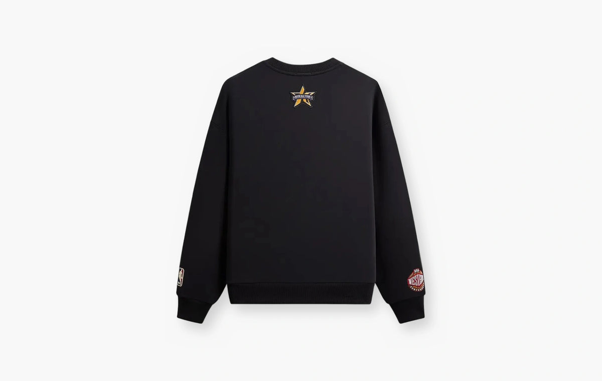 For NBA All-Star Los Angeles Lakers Nelson Crewneck "Black"