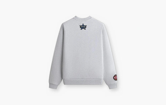 For NBA All-Star Minnesota Timberwolves Nelson Crewneck "Light Heather Grey"