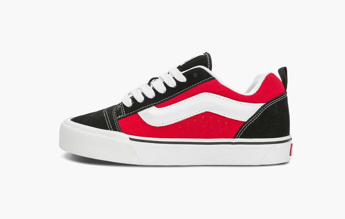 Vans Knu Skool Black Red - VN0009QC6RT | The Sortage